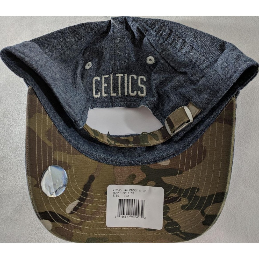 Adidas Youth One Size Boston Celtics NBA Basketball Baseball Hat Cap NEW - Picture 3 of 4